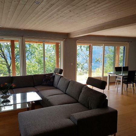 Panorama View Along The Fjord In Stryn Villa Blakset Exterior foto