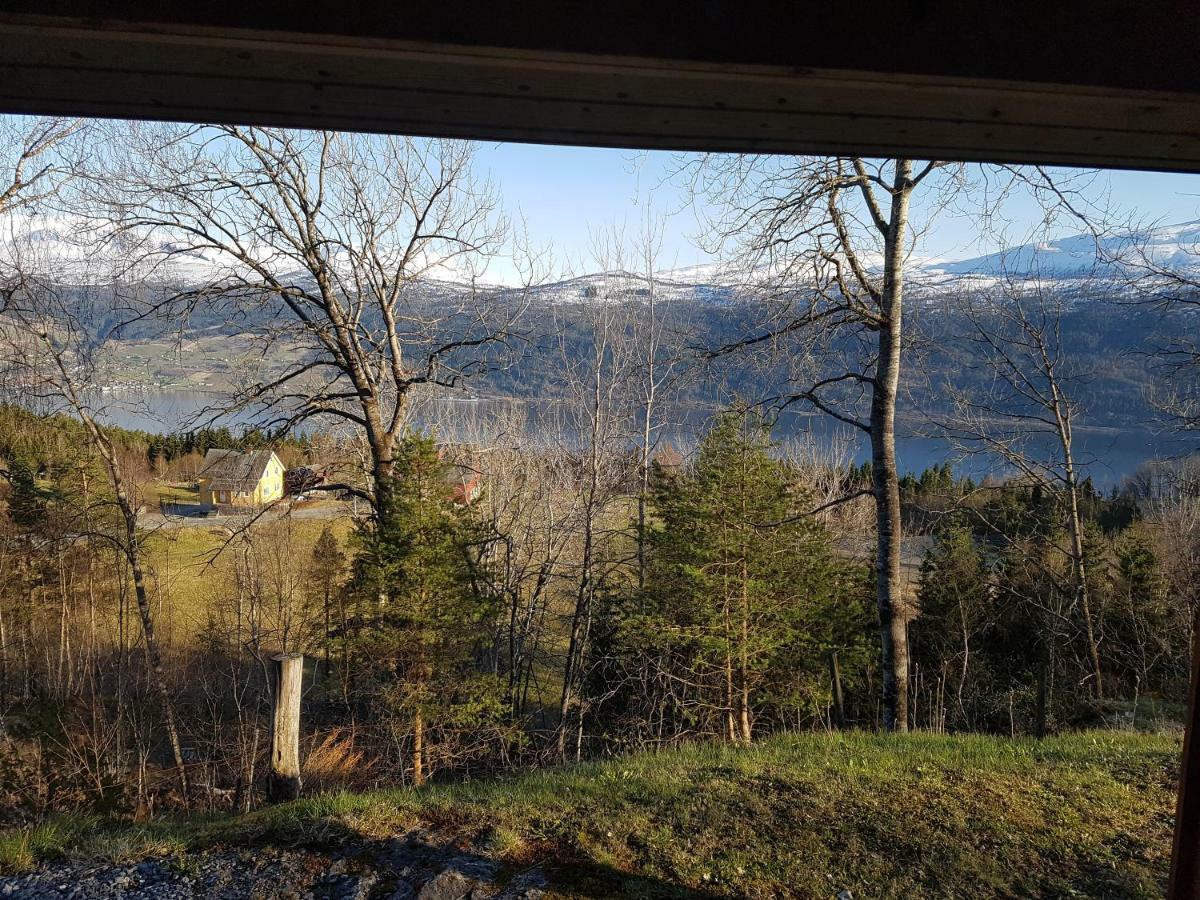 Panorama View Along The Fjord In Stryn Villa Blakset Exterior foto