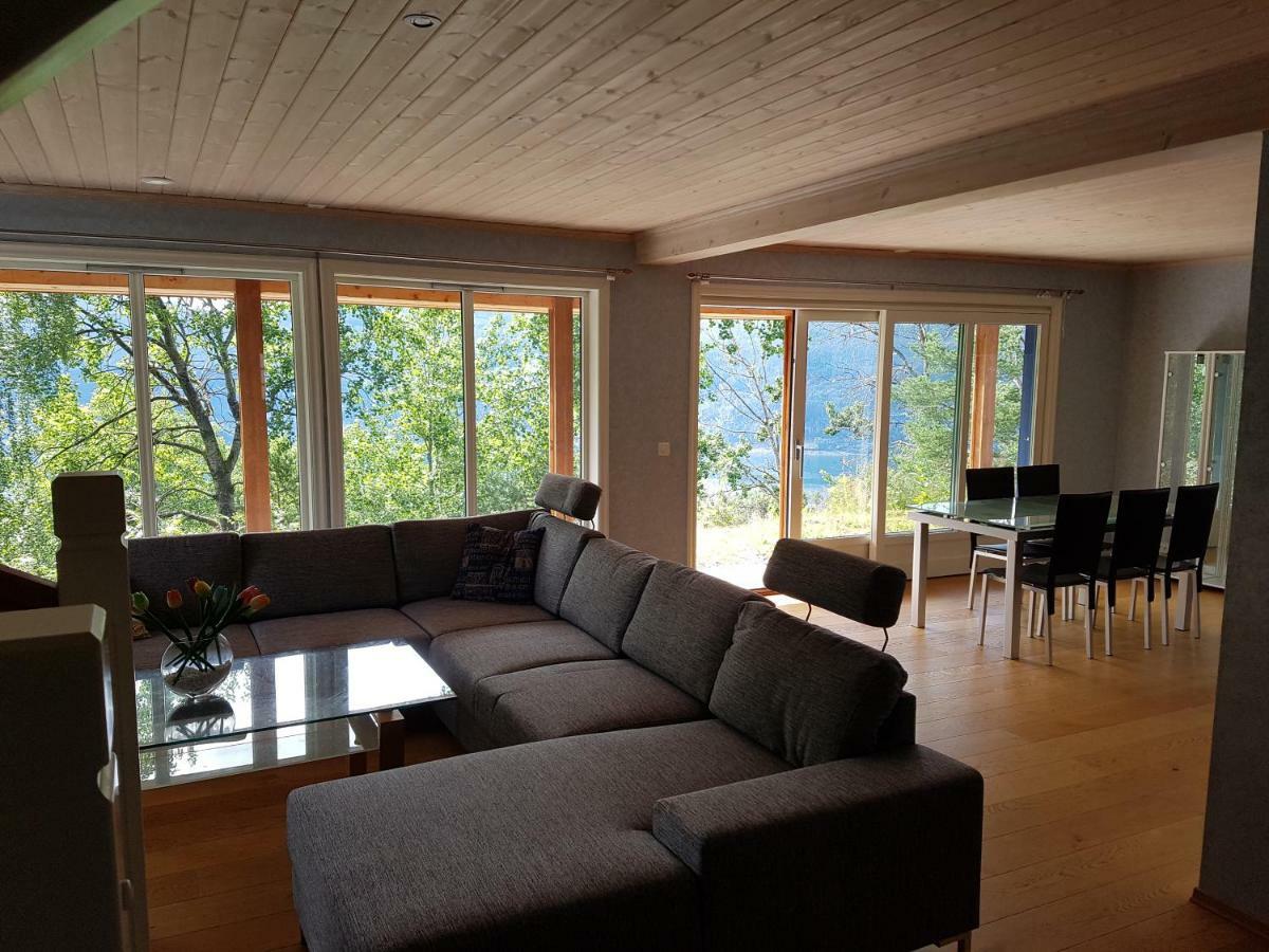 Panorama View Along The Fjord In Stryn Villa Blakset Exterior foto