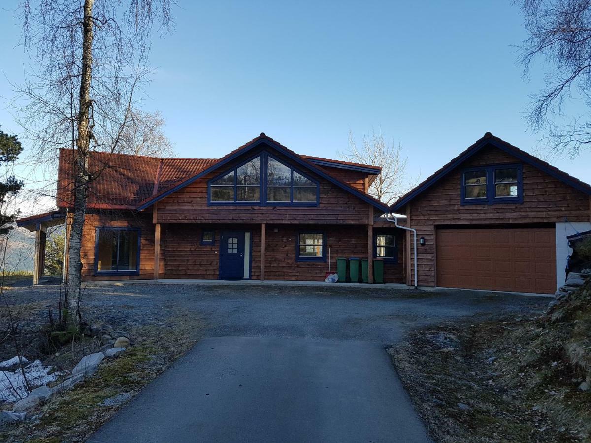 Panorama View Along The Fjord In Stryn Villa Blakset Exterior foto